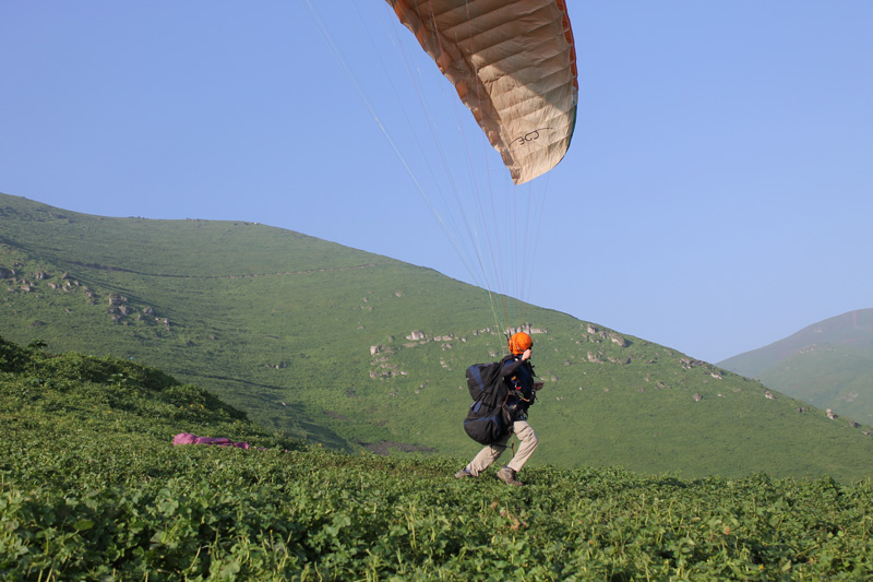 control de parapente